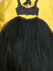 Black Lehenga