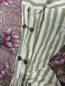 Cute Stripped Top With Beautiful Sleeves Design