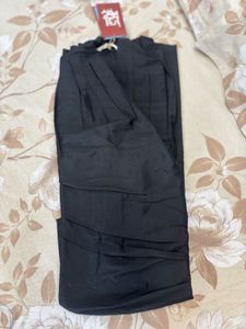 Designer Black Draped Kurta For Men