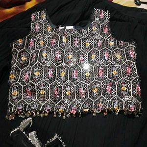 Elegant Black Lehenga Choli