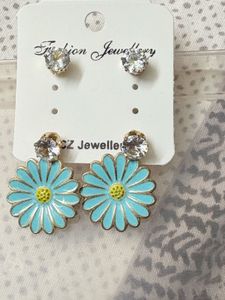 Daisy Flower Earrings