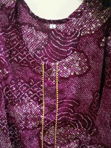 Purple Printed Kurti (BRAND NEW)