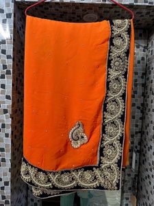 Heavy Saree With Blouse
