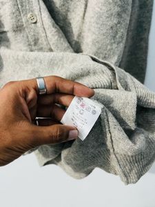 Lacoste Grey Cardigan