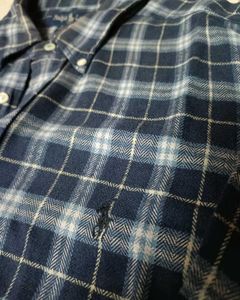 Ralph Lauren Blue Plaid Flannel
