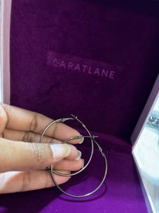 CaratLane Hoop Earrings