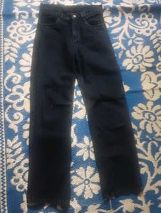 Dark Wash Wide Leg Jeans