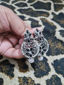 Elegant Silver Drop Earrings