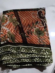 Floral Saree Material