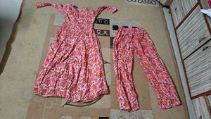 Floral Kurta Set Size- Medium