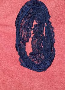 Navy Blue Lace
