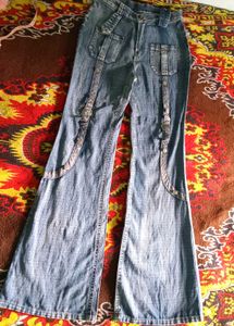 Y2K-style flare jean For Women 🗣️