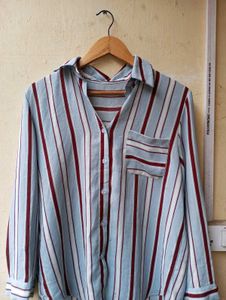 Korean Striped Casual Shirt (Women)