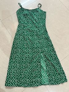 Green Floral Sundress