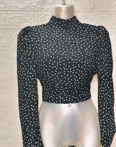 Tops &amp; Bikinis For Rs.99 Only/ Polka Dot Backless