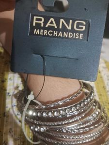 Silver Bangle Set