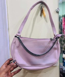 Lavender Purse Cum Handbag