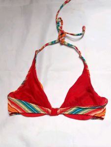 Striped Bikini Top