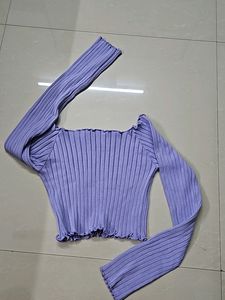 Selling Cute Purple Colour Top