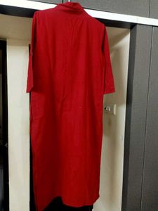 ANOUK Red Kurti Set