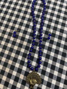 Peacock Pendant Necklace &amp; Earring Set