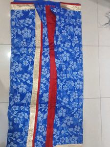 Floral Print Saree