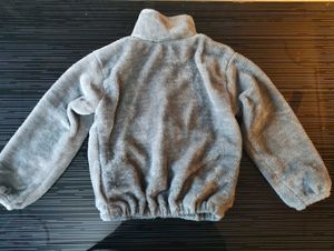 Cozy Gray Fleece Jacket