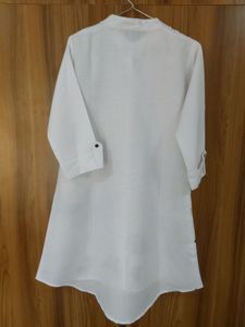 WHITE BUTTERFLY PRINTED KURTI 🦋