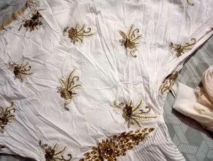 Anakali Kurta With Pant &amp; Dupatta