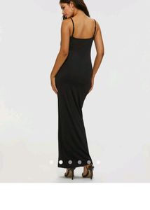 Clearance Sale Urbanic Black Bodycon Maxi Dress