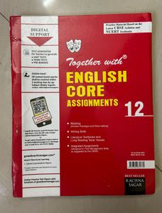 Together with English Core Assignments Class 12