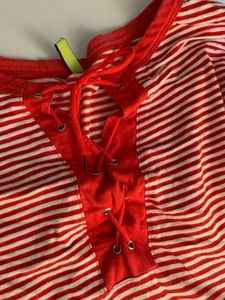 Red Corset Top