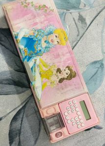 Princess Calculator Pencil Box