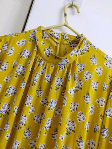 Yellow Dubai  Gown