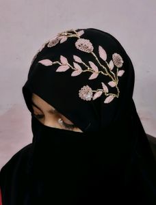 Hand Work Hijab