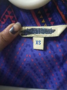 Patterned Blouse