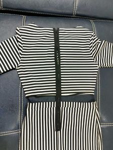 Striped Two-Piece Set