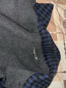 Stylish Plaid Overcoat