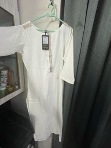 Elegant White Kurta