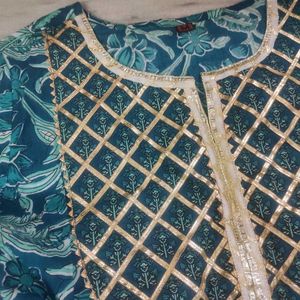 Floral Print Kurta Set