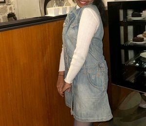 Denim Sleeveless Dress