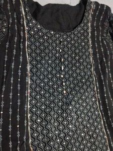 Elegant Black Kurta Set