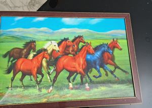 3D Picture Of Horses