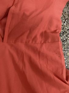 New Coral Gown For Grabs