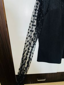 Black Colour,top,net Nack