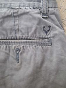 Denim Look Chinos /Trousers