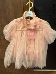 Cute Pink Dress &amp; Headband