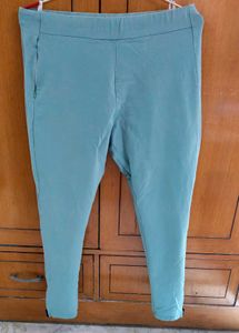 Comfy Teal Stretch Pants