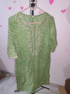 A Daily Wear  Peacock Kurti
