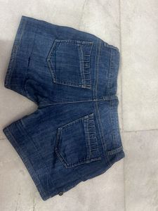 Blue Denim Shorts